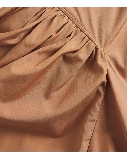 Chloé Brown Organic Cotton Poplin Jacket