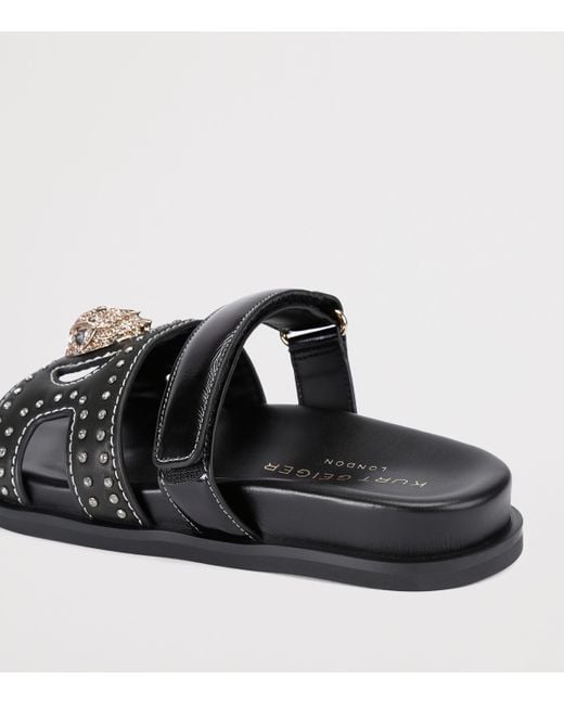Kurt Geiger Black Kurt Geiger Sandals Other Leather Patent Eagle