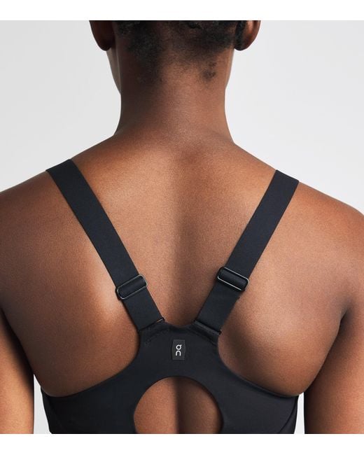 On Shoes Black Performance Sports Bra