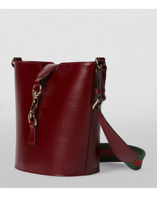 Gucci Red Mini Original Bucket Shoulder Bag