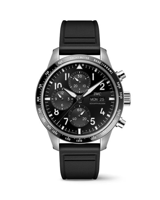 Iwc Black X Mercedes-amg Titanium Pilot's Performance Chronograph Watch 41mm for men