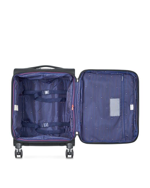 Delsey Black Cabin Spinner Suitcase (55cm)