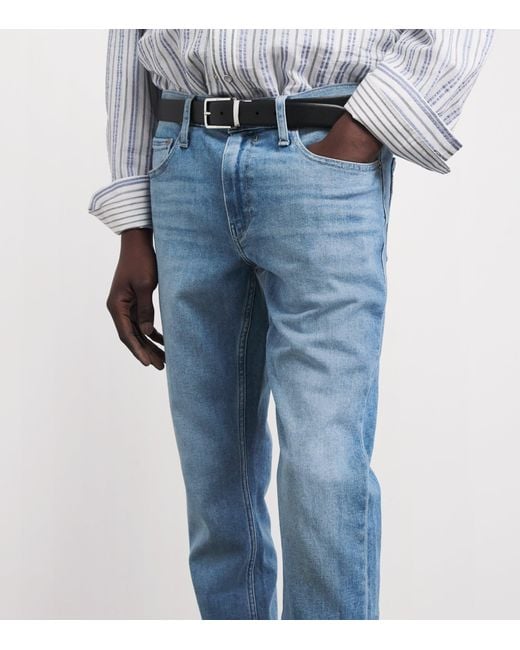 PAIGE Blue Vintage Lennox Slim Jeans for men