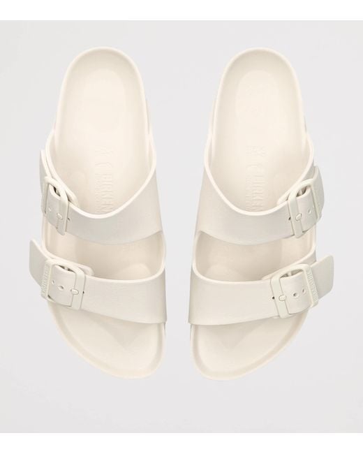 Birkenstock White Arizona Eva Sandals