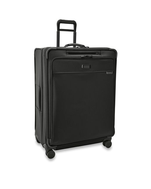 Briggs & Riley Black Baseline Extra Large Expandable Spinner Suitcase