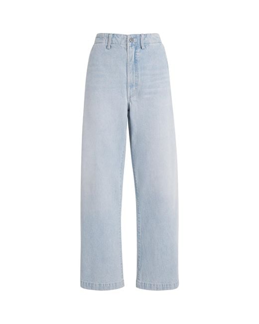 Agolde Blue X Maria Mcmanus Wide-Leg Jeans