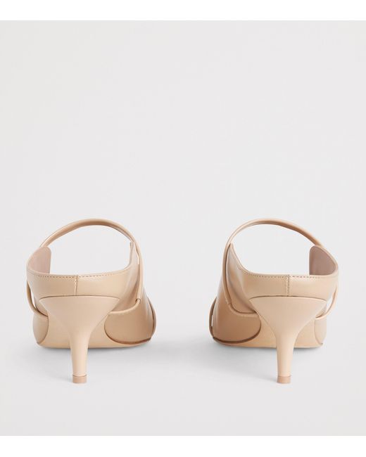 Malone Souliers Natural Leather Maureen Mules 45