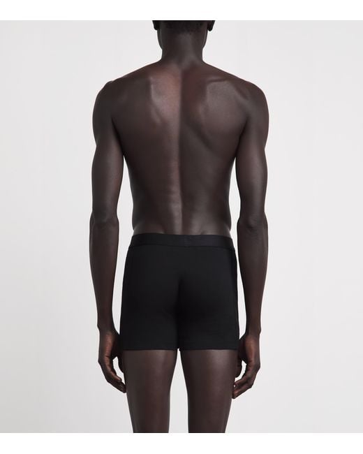 Boss Black Stretch-Cotton One Trunks for men