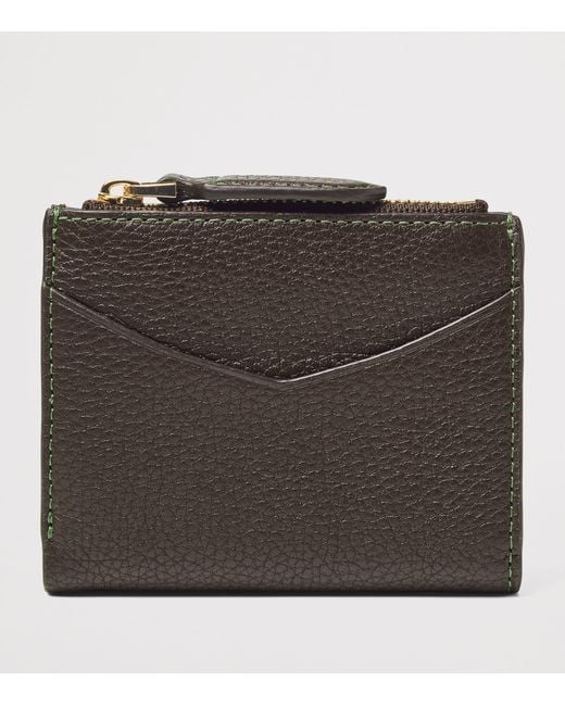 Aspinal Black Leather Card Holder