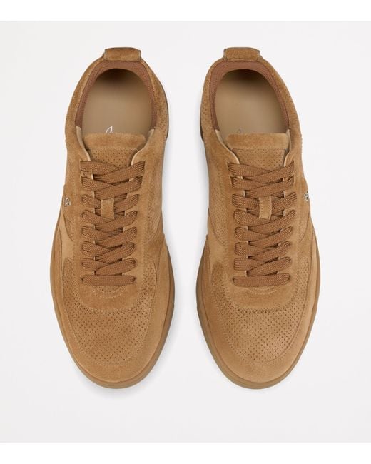 Christian Louboutin Brown Tutti Rui Crosta Suede Sneakers for men