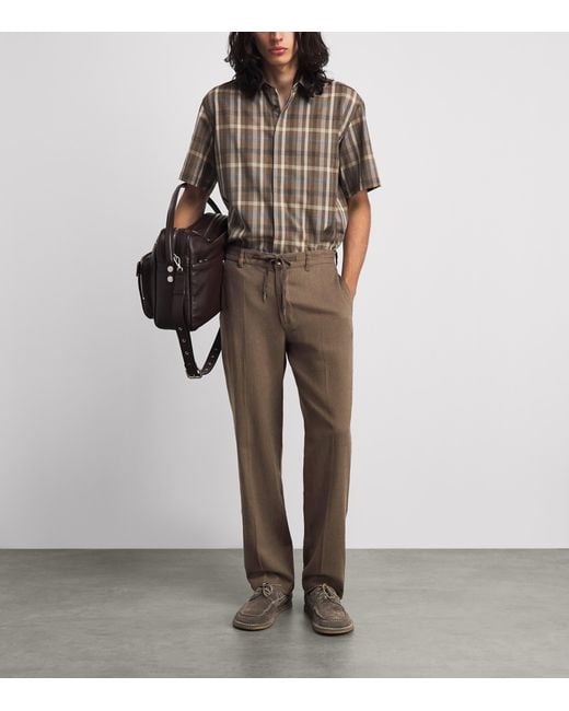 PAIGE Brown Tiano Chinos for men