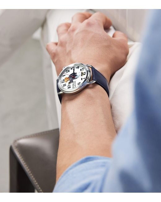 Polo Ralph Lauren Blue Stainless Steel Riviera Polo Bear Watch for men