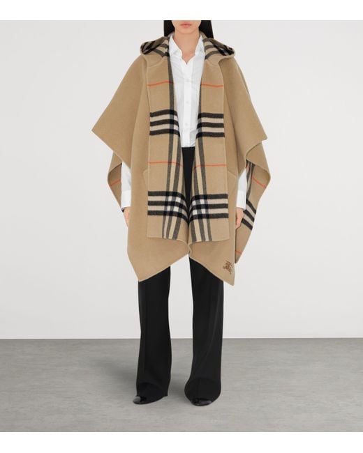 Burberry Natural Ponchos