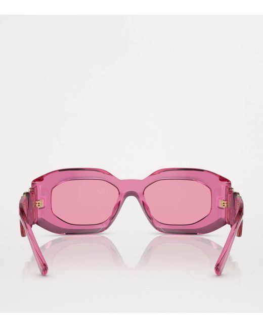 Versace Pink Nylon Sunglasses for men