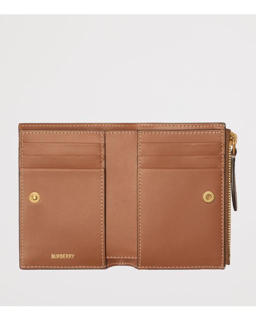 Burberry Natural Check Bifold Wallet