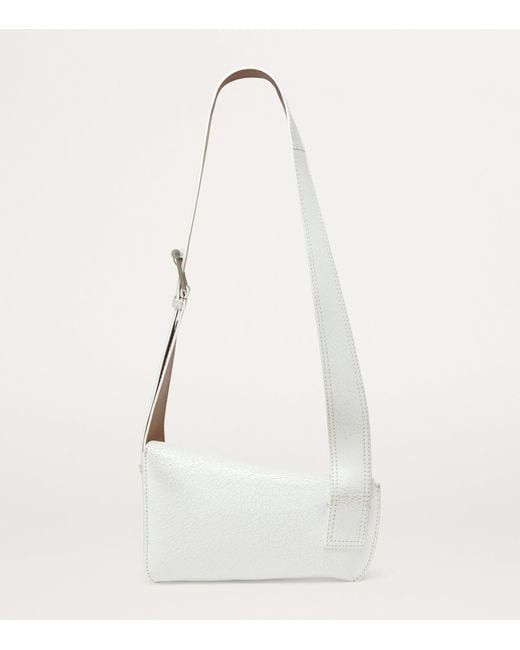 McQueen White Leather The Sling Bag