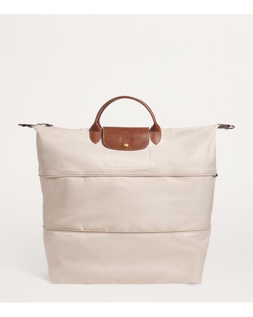 Longchamp Brown Expandable Le Pliage Original Tote Bag
