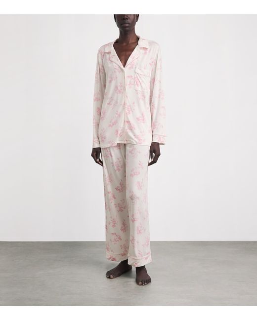 Eberjey Pink Floral Gisele Pyjama Set