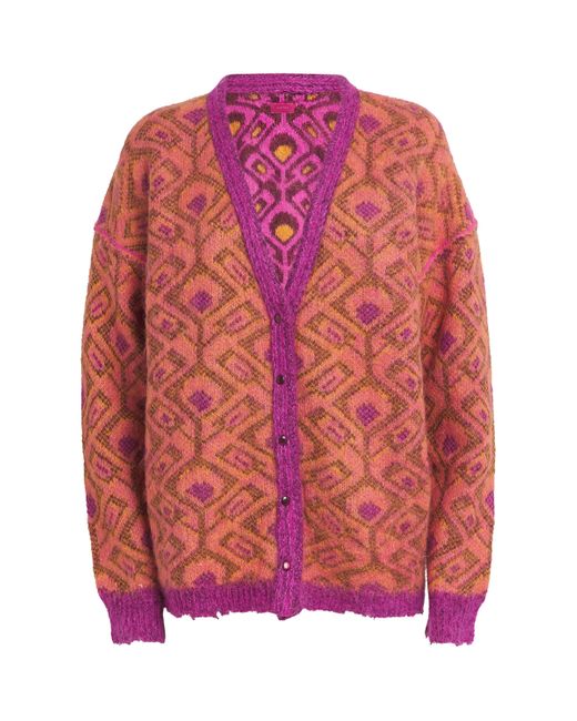 Mother Pink The Double Face Cardigan