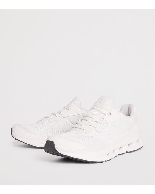 On Shoes White Cloudnova Rift Trainers