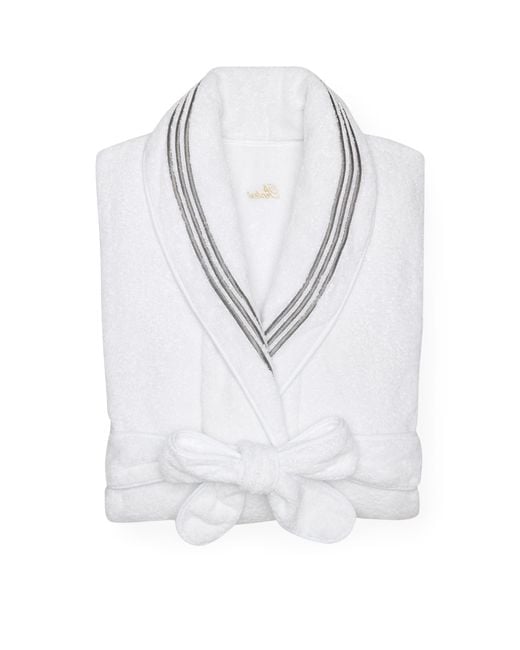 Pratesi White Tre Righe Robe