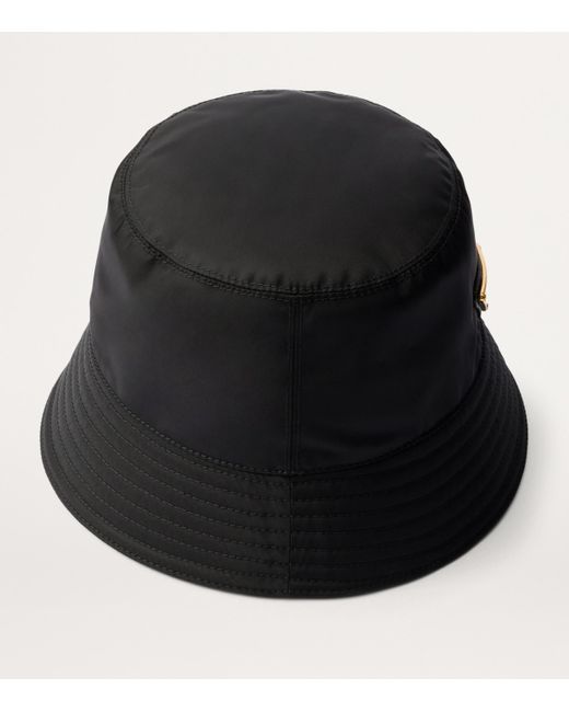 Prada Black Re-Nylon Bucket Hat