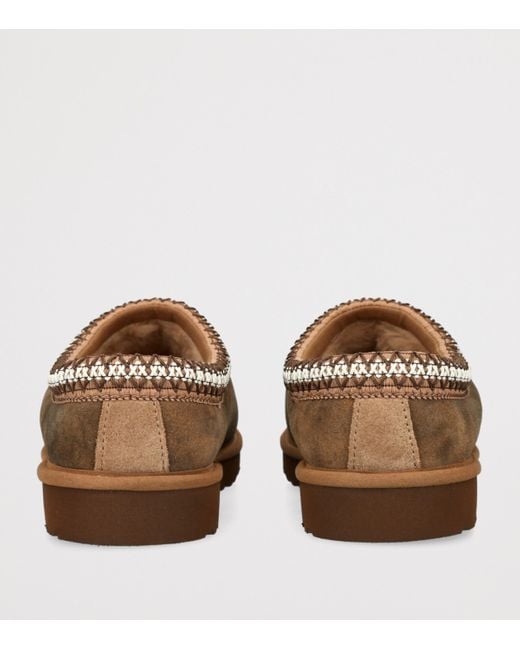 Ugg Brown Suede Tasman Baxter Slippers for men