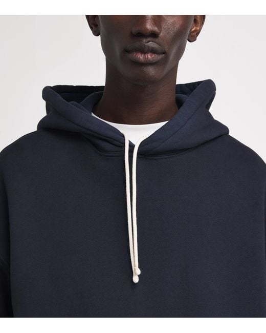 Agolde Blue Cotton Boyce Hoodie for men
