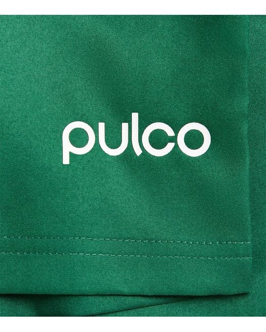 Pulco Studios Green Cancun Shorts for men
