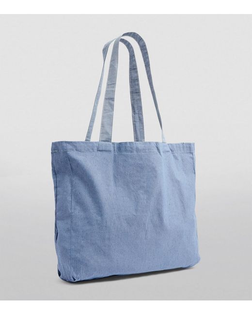 Claudie Pierlot Blue Logo Tote Bag