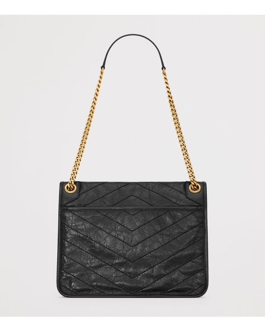 Saint Laurent Black Medium Niki Shoulder Bag