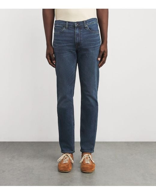 Rag & Bone Blue Fit 2 Straight Jeans for men
