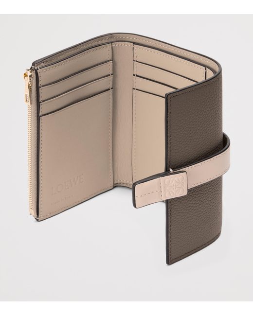 Loewe Brown Small Calfskin Vertical Wallet