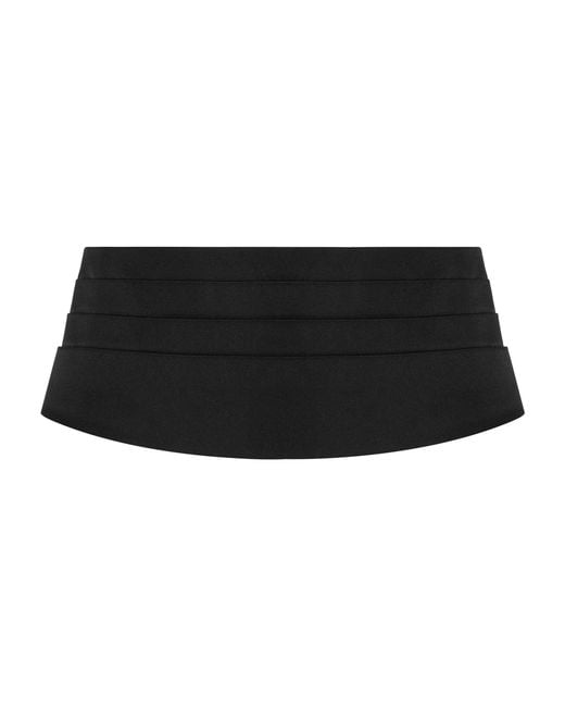 Dolce & Gabbana Black Silk Cummerbund