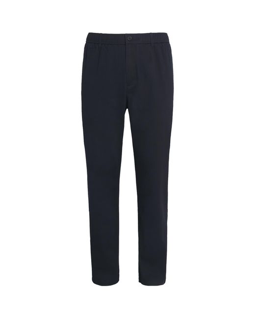 Samsøe & Samsøe Blue Straight Tailored Trousers for men