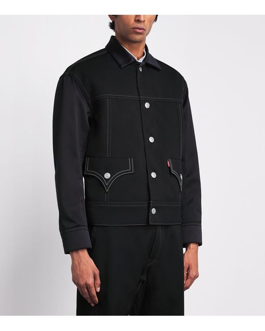 Junya Watanabe Black X Levi's Wool Jacket for men