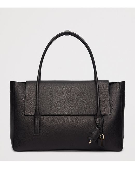 Tom Ford Black Leather Eclipse Shoulder Bag