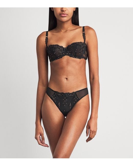 Chantelle Black Champs Elysées Brazilian Briefs
