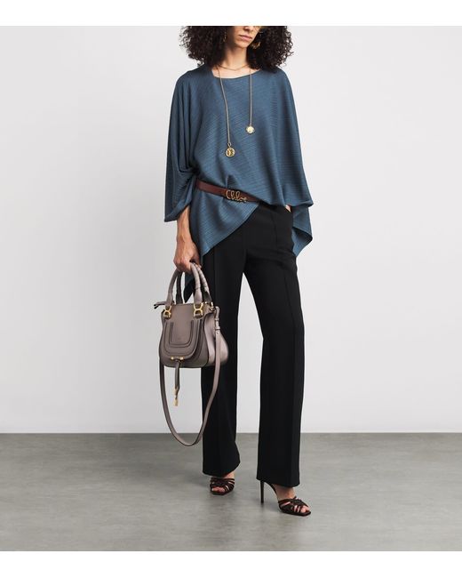 Chloé Brown Calfskin Iconic Belt