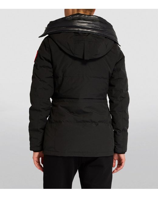 Canada Goose Black Down-Filled Chelsea Parka Coat