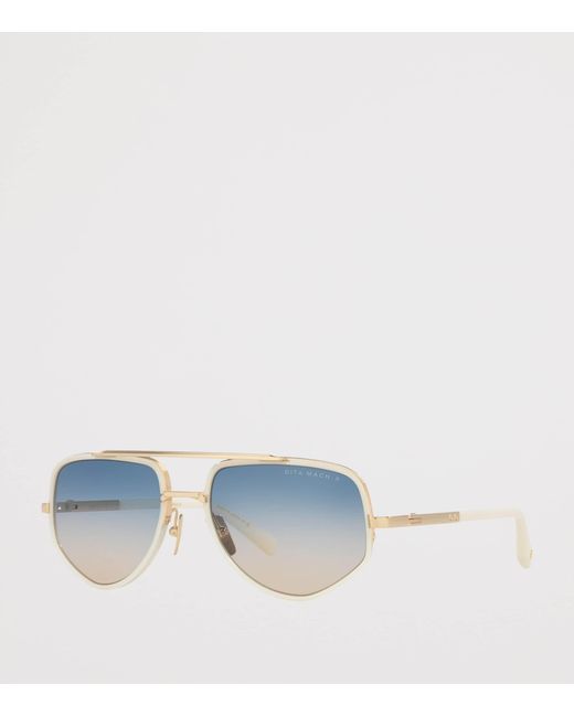 Dita Eyewear Blue Mach X Pilot Sunglasses