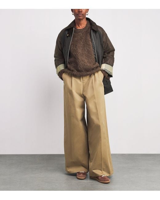 Barbour Gray Waxed Kettlewell Jacket