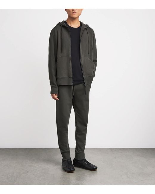 Canada Goose Gray Cotton Huron Sweatpants for men