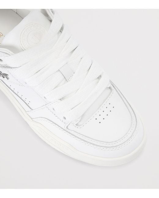 Kurt Geiger White Leather Hatton Sneakers