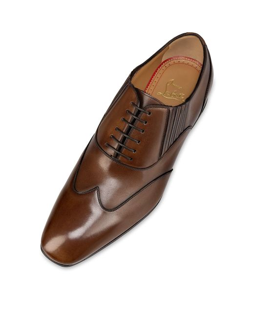 Christian Louboutin Brown Greggo Oxford Shoes for men
