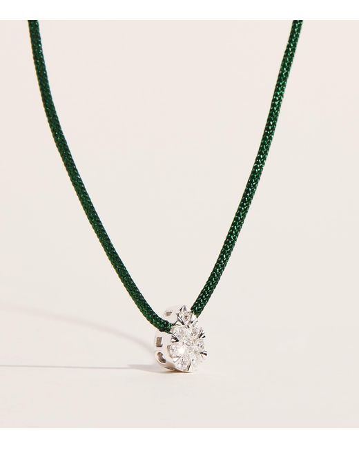 PERSÉE Natural And Diamond Danaé Cord Necklace