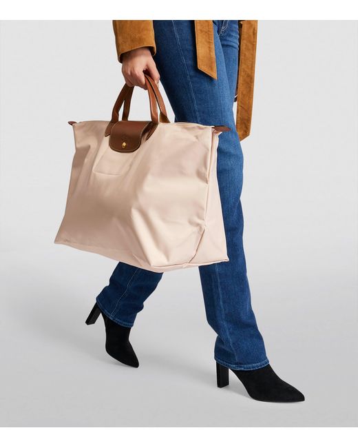 Longchamp Natural Small Le Pliage Original Travel Bag for men