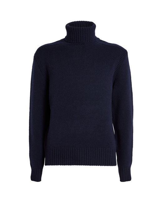Polo Ralph Lauren Blue Wool-cashmere Sweater for men