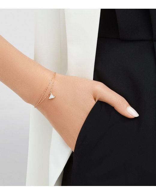 BVLGARI Metallic And Diamond Divas' Dream Bracelet