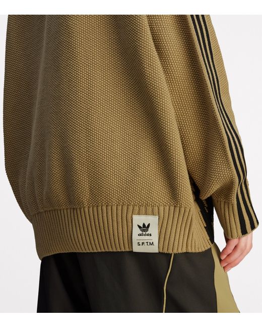 Adidas Green X Song For The Mute Cotton Flower Sweater